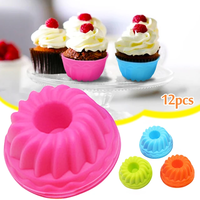 Silicone Molds Baking Muffins  Mini Cupcakes Silicone Molds - Mini Muffin  24 - Aliexpress