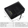 New Business Men Wallets Zipper Card Holder High Quality Male Purse New PU Leather Vintage Coin Holder Men Wallets 4
