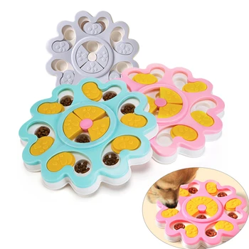 

Increase IQ Interactive Flower Slow Dispensing Feeding Pet Dog Training Games Dog Puzzle Toys Feeder For Small Medium Dog Puppy
