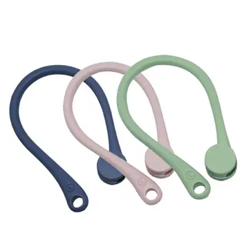 

1Pair Soft Silicone Anti Dropping Rope Strap Anti Lost Earhook Loop String for Airpods Wireless Bluetooth Earphones