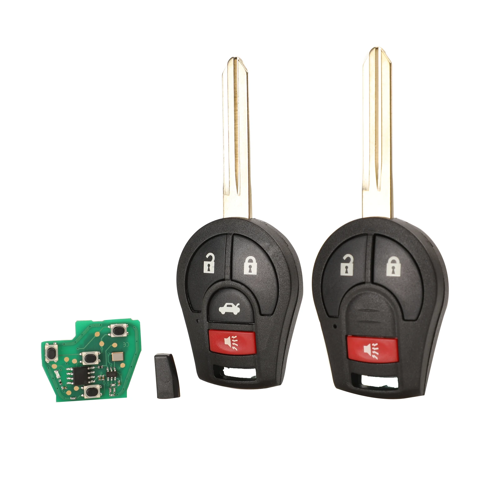 Jingyuqin дистанционный ключ автомобиля 315 МГц ID46 чип для Nissan Keyless entrip Fob передатчик CWTWB1U751 1788D-WB1U751 H0561-C993A 3/4 BTN