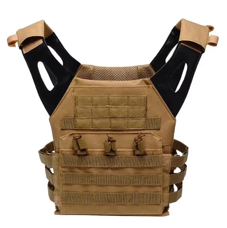 Khaki Мужской 600D специальный Ops MOLLE армейская жилетка солдатские военные тактические жилеты Быстрый ход страйкбол пейнтбол камуфляж жилет - Цвет: Khaki