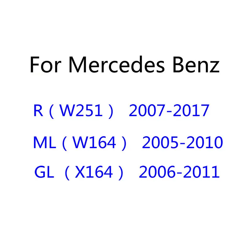Светодиодный дверной светильник с логотипом для Mercedes Benz W164 ML X164 GL W251 R Class R400 R350 R300
