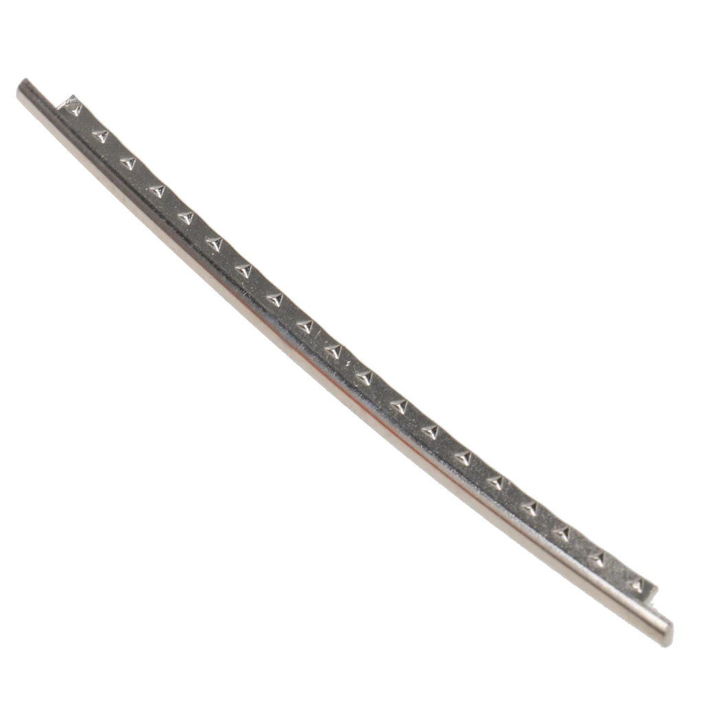 24Pcs Copper Fret Wire Fretwire Set 2.2mm Silver Tone For Electric Guitars