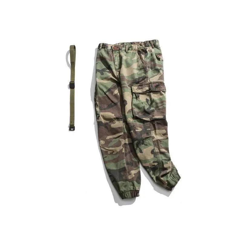 

2019 New Style Japanese-style Origional Military-Style Camouflage Pants Men's Autumn And Winter Casual Pants Men's Loose-Fit Mul