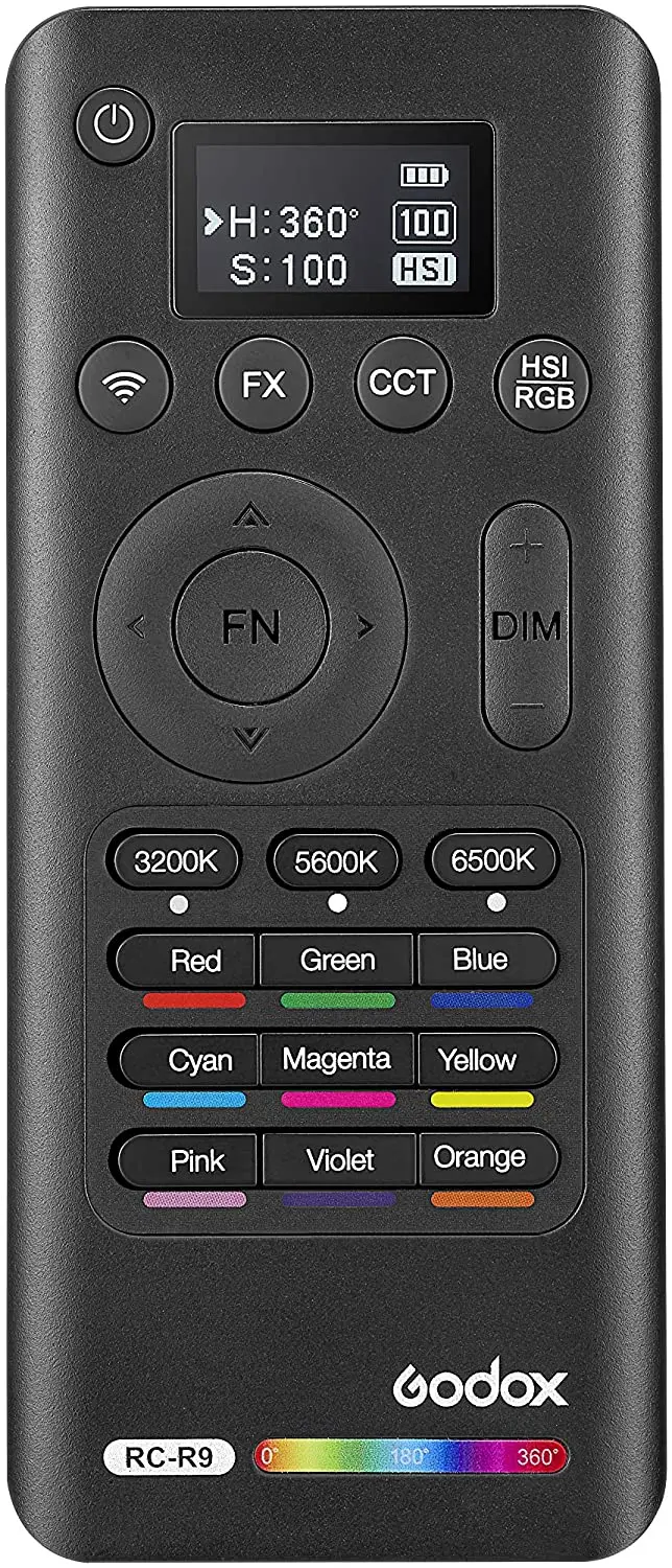 Godox RC-R9 Remote Control for Godox LC500R TL60 SZ150R Godox RC-R9 Remote Control for Godox LC500R TL60 SZ150R