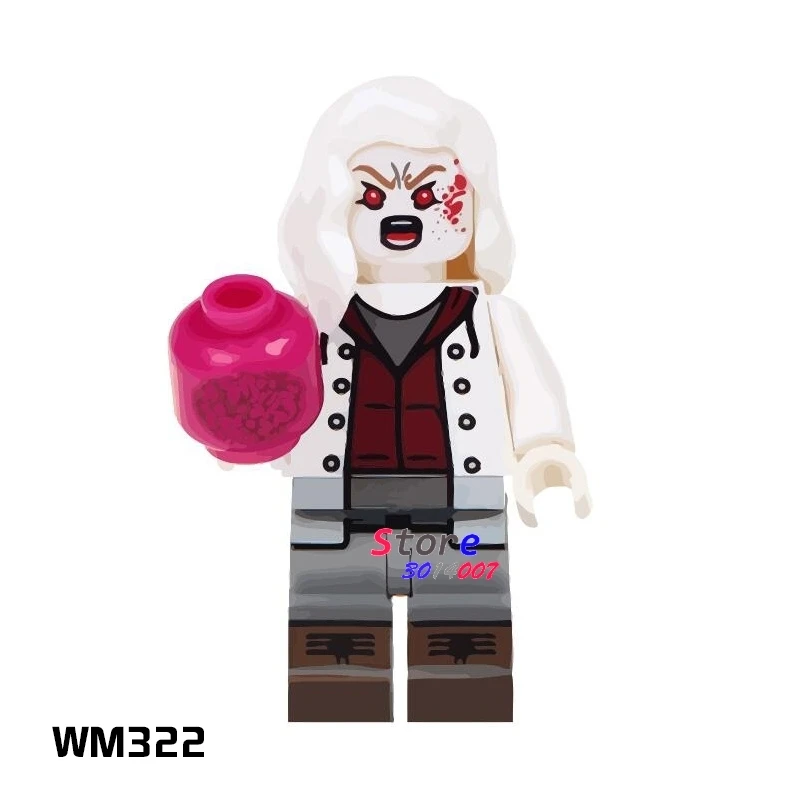 WM322 Одиночный поход в темницу Godmars Voltron Team Plawres Sanshiro Ghost Of Sparta Kratos Ultimate строительные блоки модели игрушки для комплектов - Цвет: WM322