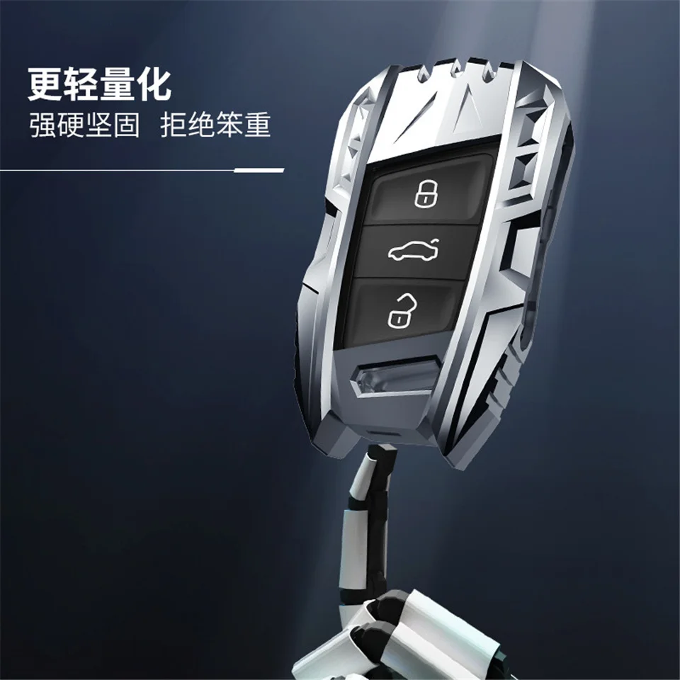 Portachiavi auto per Volkswagen VW Tiguan MK2 Magotan Passat B8 CC per Skoda Superb A7 2017 2018 2019 2020 copertura guscio chiave 10 Portachiavi auto per Volkswagen VW Tiguan MK2 Magotan Passat B8 CC per Skoda Superb A7 2017 2018 2019 2020 copertura guscio chiave - Hc327c04e68b242519bfe131fa38b4528X