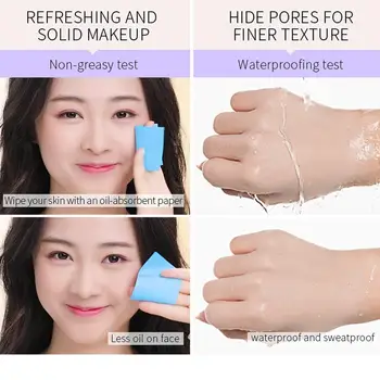 

Soft Face primer Makeup Base Concealer Pores Good Invisible gloss Dark To Circles Fine Dark Moisturizing Circles Opaque Bag E2R1