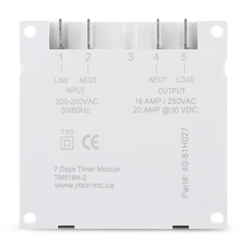 SINOTIMER AC 200-250 В еженедельно 7 дней программируемый цифровой реле времени таймер контроль Din рейку крепление для электрического прибора