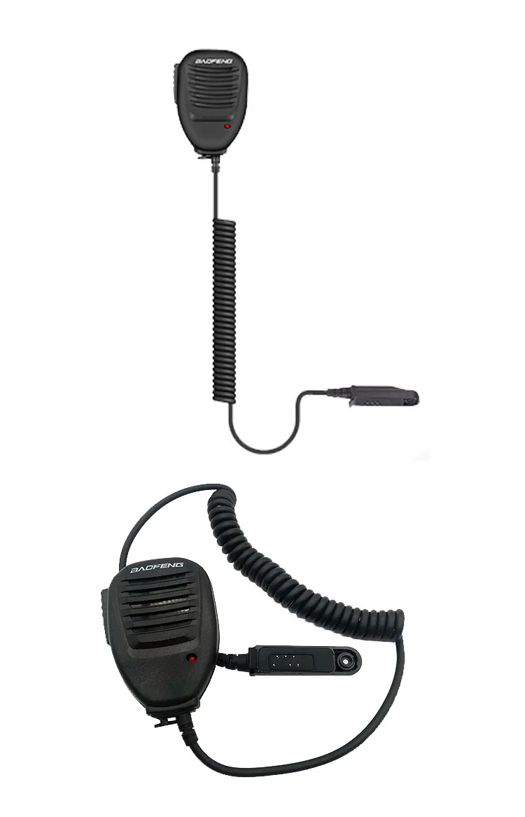 BAOFENG плечевой микрофон ручной динамик с винтом для BAOFENG A58 BF-9700 UV-9R R760 82WP Walkie Talkie Ham Mic