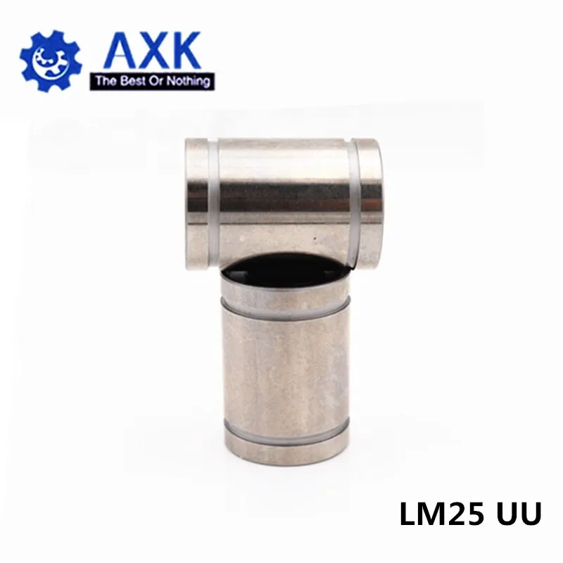 4 шт./лот Бесплатная доставка LM25UU линейная втулка 25 мм ЧПУ линейные