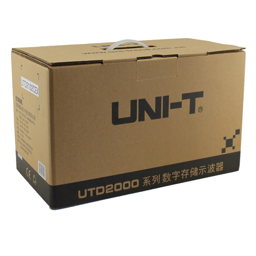 UNI T UTD2102CEX цифровой осциллограф с двумя каналами 100 МГц Пропускная способность 1GSa/s