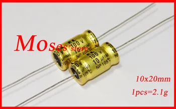 

100v 10uf 100% new Audio NP Bipolar Axial Electrolytic Capacitor Capacitance 10x20mm
