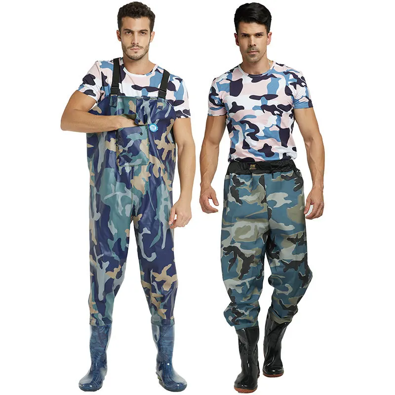 

Second Generation Slim Fit to Thoracic Wading Waders Thick Anti-slip Wear-Resistant One-piece Rain Shoes Catch Fishing Suits Fis
