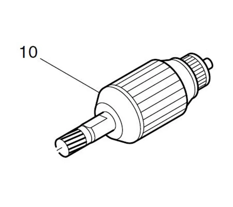 AC220-240V MAKITA 512868-7 ротор якорь электродвигателя для LS0810 ротора