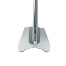 Аксессуары компактный портативный вертикальный алюминиевый сплав Противоскользящий поднимающийся держатель Настольная подставка для ноутбука Macbook Pro Air