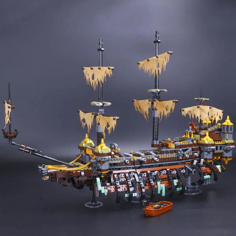 Конструктор MOC 71042 тихий Мэри Пираты Карибского моря Капитан Джек техника игрушка