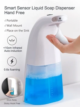 

Automatic Soap Dispenser Touchless Soap Dispenser with Infrared Motion Sensor Dish Soap Dispenser Kitchen Bathroom Hand Free
