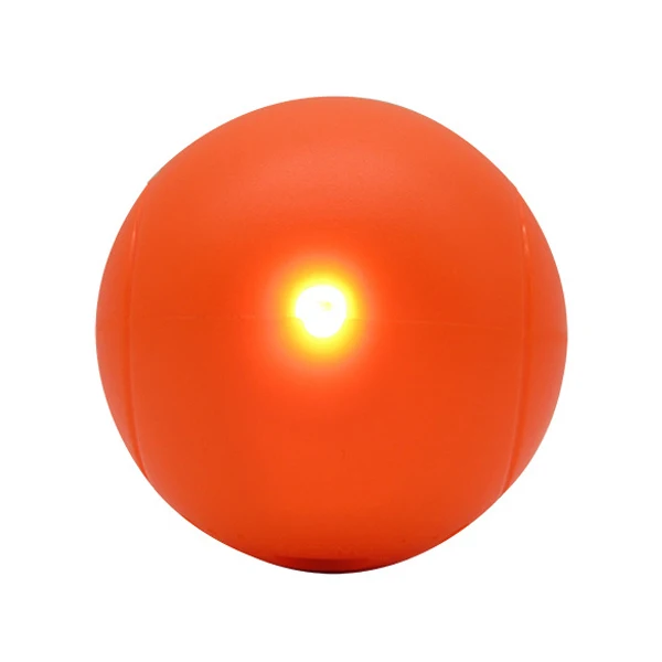 Orange 3 режима электронная игрушка для кошек Игрушка-тизер для кошек автоматический Регулируемый Красочный светодиодный электронный мяч игрушки забавные игрушки для кошек - Цвет: Orange