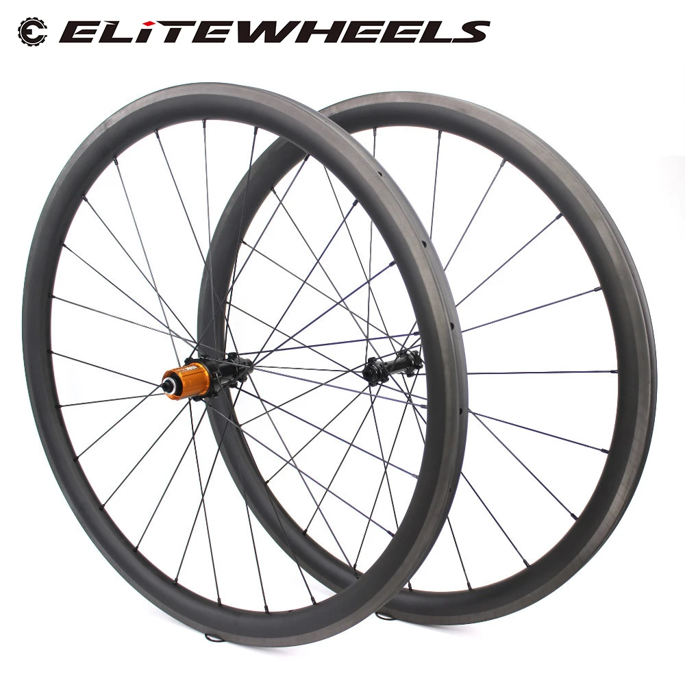 ELITEWHEELS 700C шоссейный велосипед колесная часть углеродное волокно Велосипедное