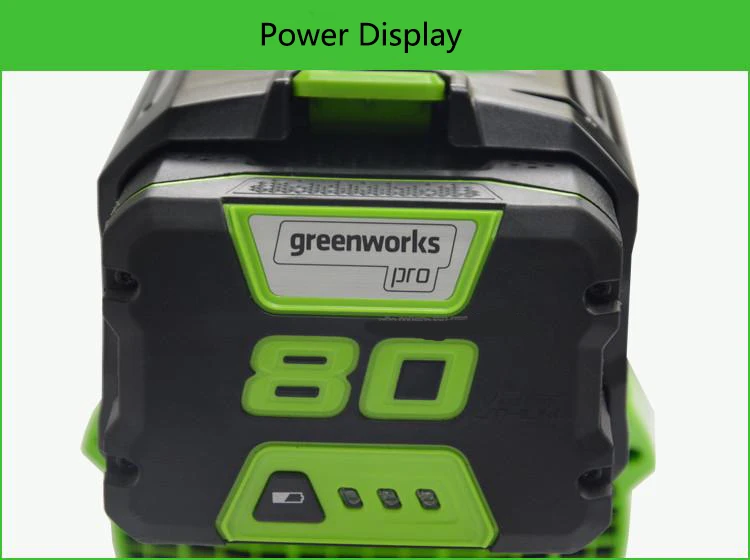 Нет для GreenWorks Профессиональный 80V 5.0Ah литий Батарея