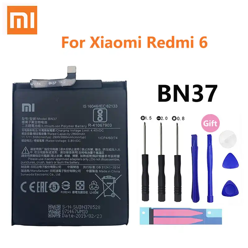 Xiaomi bn37 аккумулятор