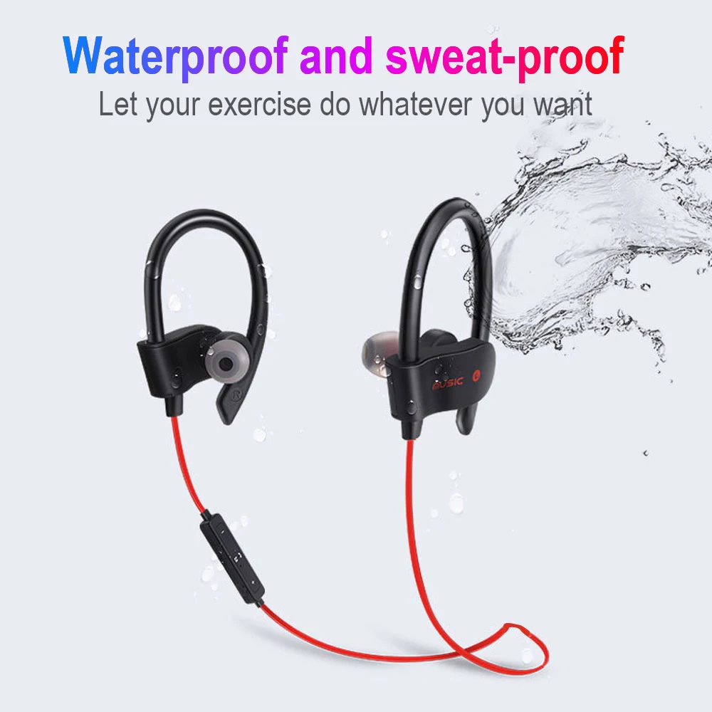 2020 new style wireless bluetooth headset fashion sports microphone suitable for Apple Android Xiaomi Samsung PKi7 i9 i11 i14