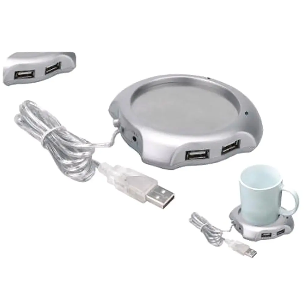 Usb Кружка коврики Usbhub изоляционный диск Usbhub изоляционный коврик Usb алюминиевый сплав Материал изоляционный коврик