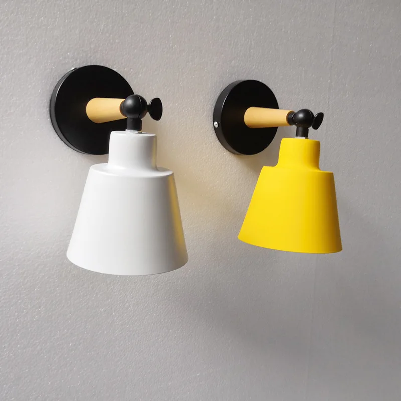 

Northern European-Style Post-modern Macarons Wall Lamp Creative Restaurant Living Room Hallway Wall Lamp Simple Bedroom Bedside