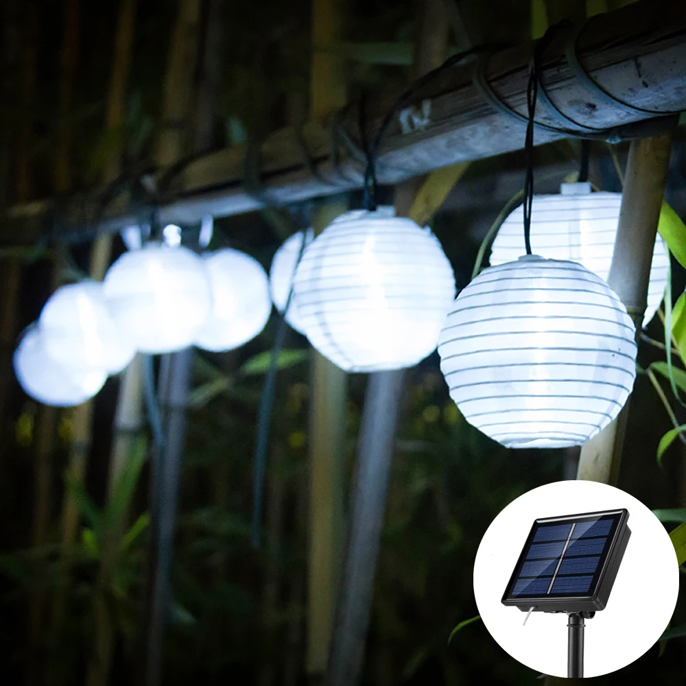 thumbnail image 1 of Guirnalda de luces LED solares para decoración de Nochevieja, guirnalda de luces navideñas de 7, 9,5 y 12 m, 2024, 1 of 5