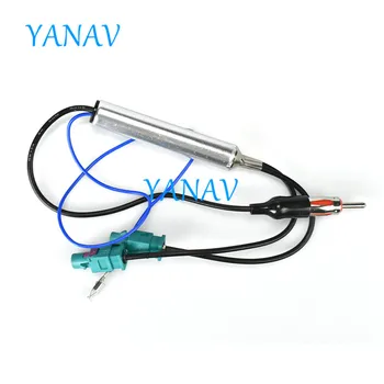 

13-009 Wire Harness Adaptor ANTENNA ADAPTER CABLE FOR-VW-AUDI-OPEL-SKODA-CITROEN-SEAT with 2 x FAKPA(z)and phantom power supply