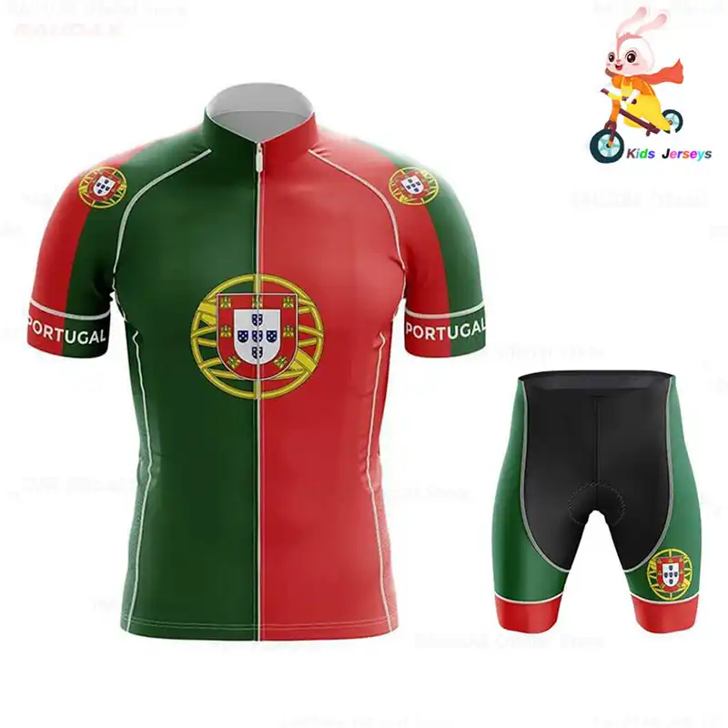 Maillot De Cyclisme Pour Enfants Au Portugal Tenue De Velo D Ete Pour Garcons Aliexpress