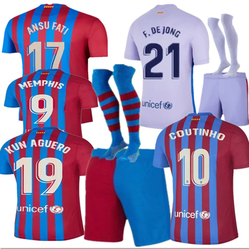 PEDRI-kit DE camiseta DE fútbol para niños y adultos, nuevo DE 21 y camiseta DE DE Barcelona, KUN AGUERO, ANSU, PEDRI DE JONG 2021, 2022 - AliExpress