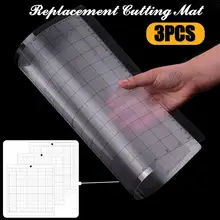 6 шт. сменный коврик для резки прозрачный липкий коврик с измерительной сеткой 12 на 12 дюймов для silhouette Cameo плоттер