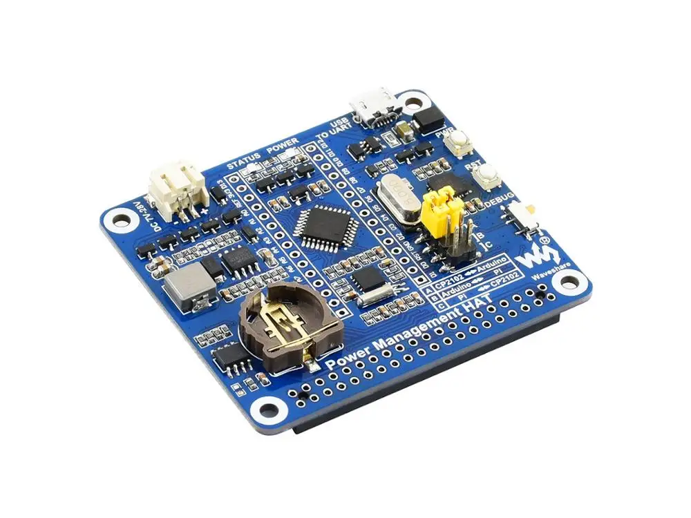 Головной убор управления питанием(EN) предназначен для Raspberry Pi автоматическое управление питанием работает более энергоэффективно и безопаснее