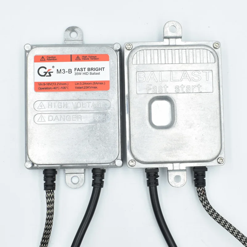GS M3 Быстрый старт Hid Балласт 9-16V Премиум Быстрый Яркий 35W тонкий балласт для ксеноновой лампы Hid