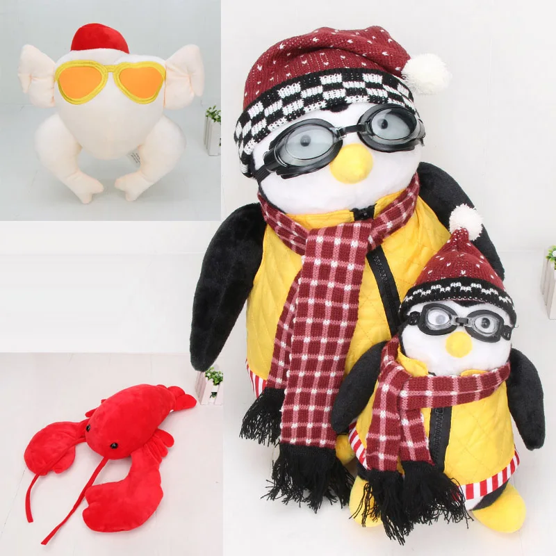 25 см/40 см/30 см друзья Рейчел Джои Пингвин Hugsy мягкие игрушки Моника индейки плюшевые игрушки украшения детский подарок