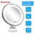 COSTWAY Led Makeup Увеличительное Косметическое Зеркало с легким Тщеславием Make up Grossissant 10X Mirrors Droppship & Sucker