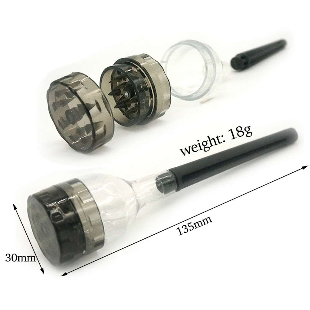 1pcs-Plastic-Herb-Grinder-With-Rolling-Paper-Function-Diameter-30mm-Grinders-weed-acessorios-Tobacco-Cigarette-Crusher