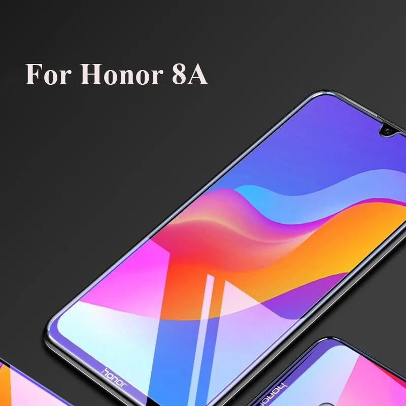 Защитное стекло для huawei Honor 8X Max 8C 8S 8A из закаленного стекла с защитой от синего и фиолетового цвета, светильник для Honor 9X Pro 8X Max - Цвет: Honor 8A