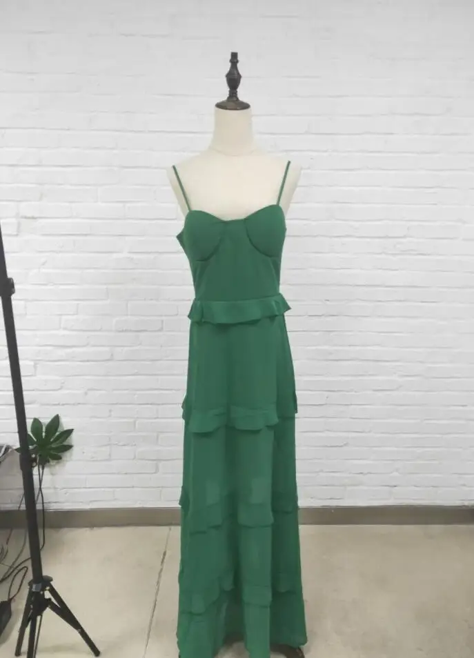 Пляжное платье без бретелек Boho длинное на бретельках|Платья| |