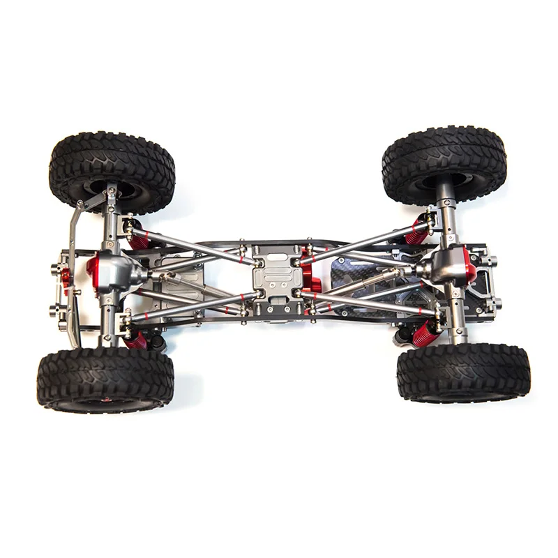 RC автомобильный комплект рамы 1/10 CNC для TRX4 SCX10 осевой RC Гусеничный альпинистский автомобиль diy части