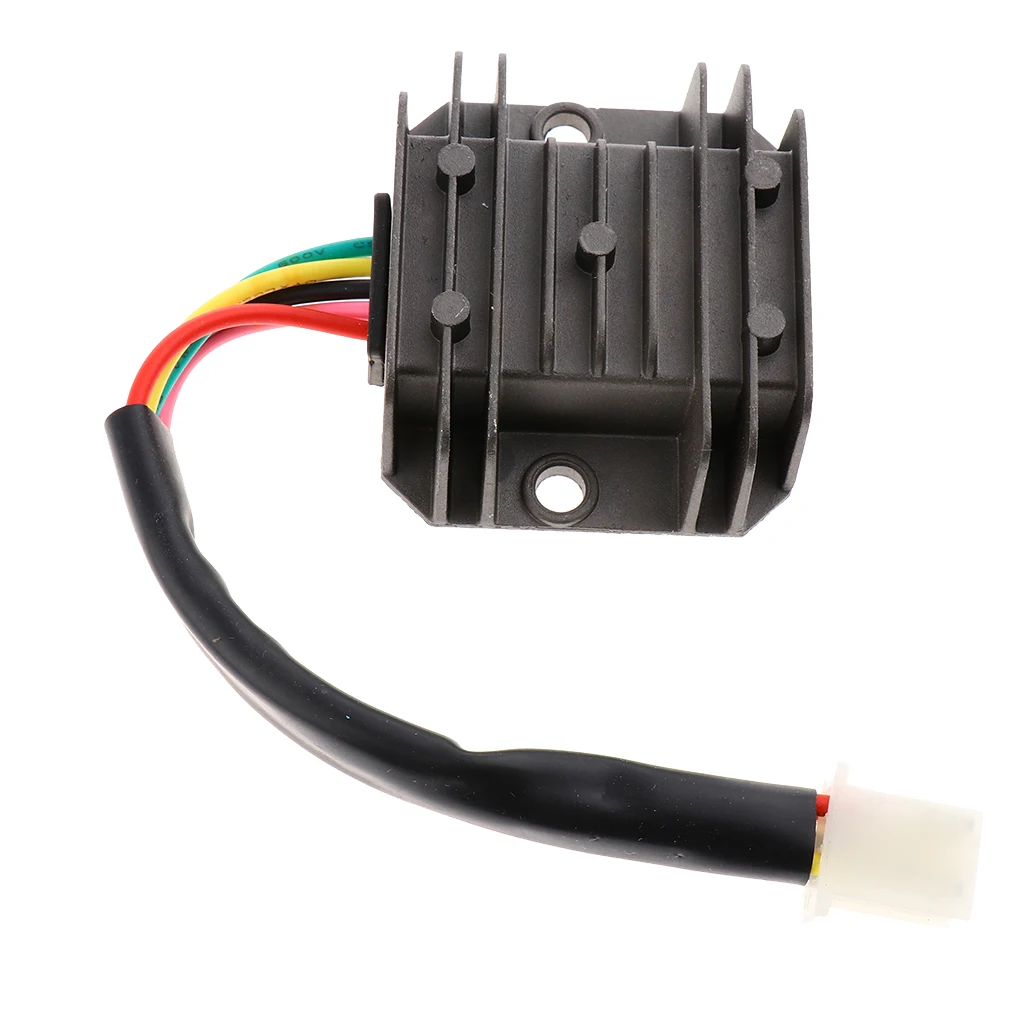 12V Voltage Regulator Rectifier Universal for 125cc 150cc Dirt Bike ATV, High Performance Rectifier Replacement for FXD 125