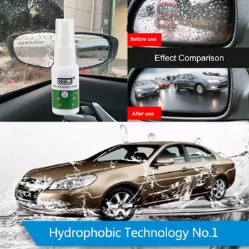 

20ML Nano Hydrophobic Coating Car Glass Windshield Rearview Mirror Side Windows Waterproof Rainproof Agent Car Accessories TSLM1
