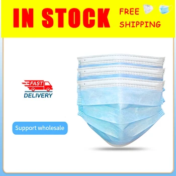 

Disposable Non Woven Masks 3 Layer Anti Dust Prevent Anti Influenza Breathing Safety Masks