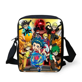 

Anime Beyblade Burst Evolution School Crossbody Bags For Boys Girls Schoolbag Kids Girl Shoulder Messenger Bag Children Bookbags