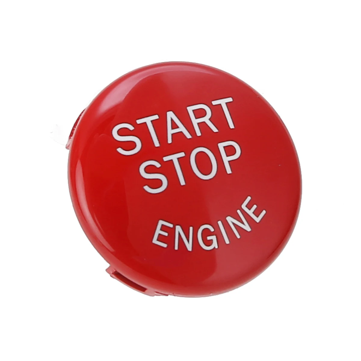 1PC Auto Start Stop Engine Button Red Cover Switch Decorative Decal Universal For BMW X1 E84 10-15 E90 E91 E92 E93 05-11