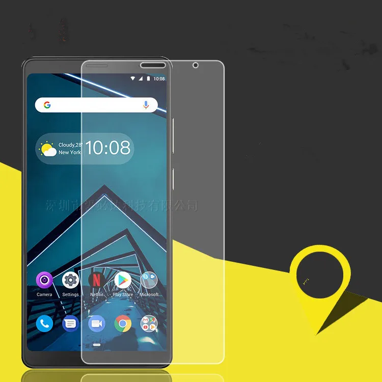 

For Lenovo Tab V7 6.95" Glass 9H Tempered Glass Screen Protector CASE Film with package