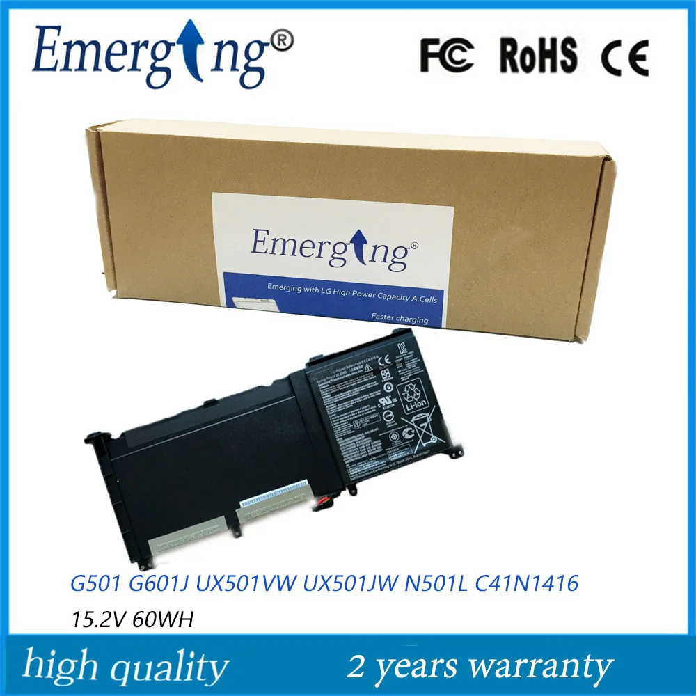 15,2 V 60WH аккумулятор для ноутбука Asus ZenBook Pro UX501VW N501L G501 G601J C41N1416